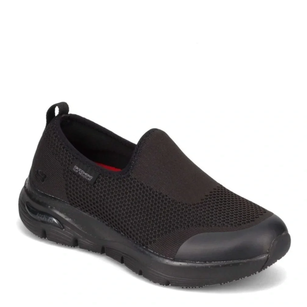 Women's‎ Work Shoes by Skechers Arch Fit Absidy Black 9.5 New With Tags
